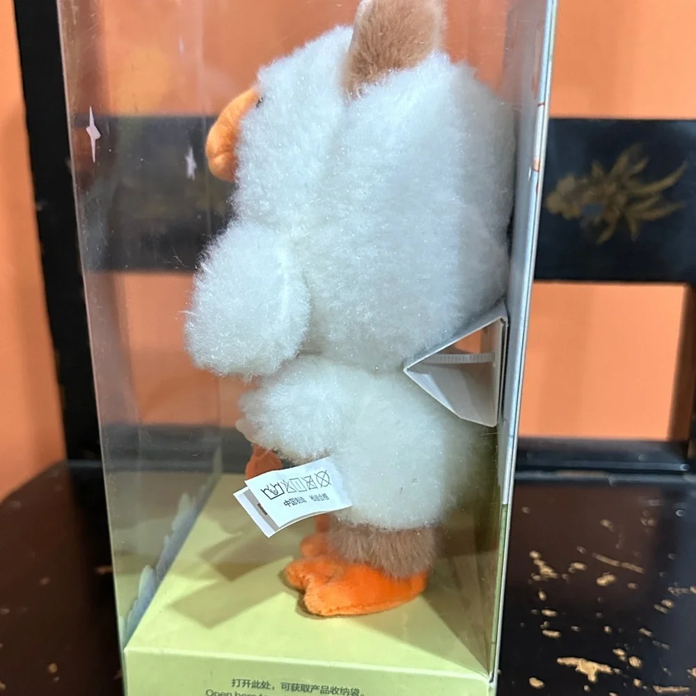Forest Fairy Tale Vinyl Plush - White and Orange Labubu